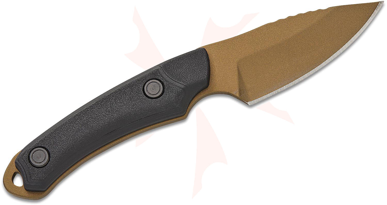 Buck 662 Alpha Scout Backcountry Fixed Blade Knife 2.875" 420HC Bronze Cerakote Drop Point