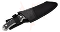 Buck 663 Alpha Guide Select Fixed Blade Knife 4.5" 420HC Stonewashed Drop Point, Gray GFN Handles with Versaflex Inserts with polyester sheath