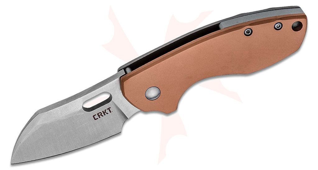 Columbia River CRKT 5311CU Jesper Voxnaes Pilar Copper Folding Knife 2.382"