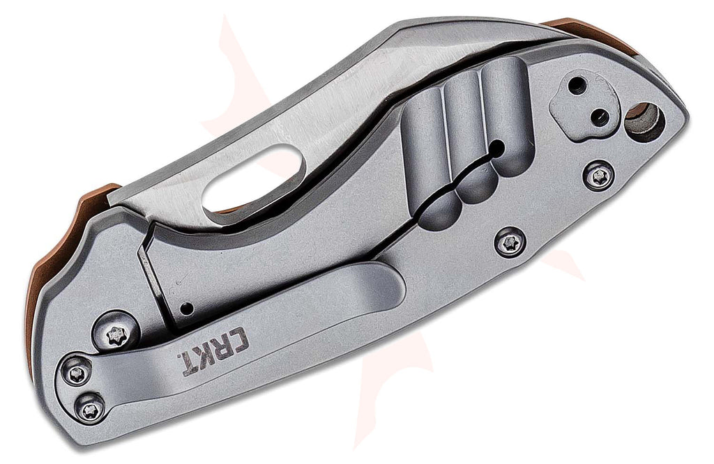 Columbia River CRKT 5311CU Jesper Voxnaes Pilar Copper Folding Knife 2.382"