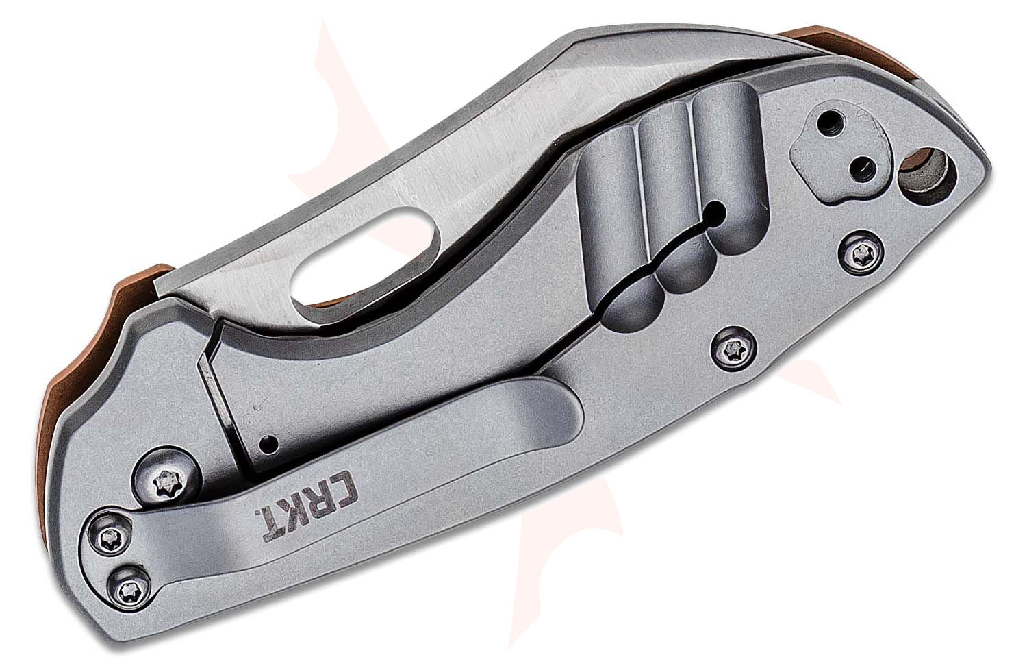 Columbia River CRKT 5311CU Jesper Voxnaes Pilar Copper Folding Knife 2.382"