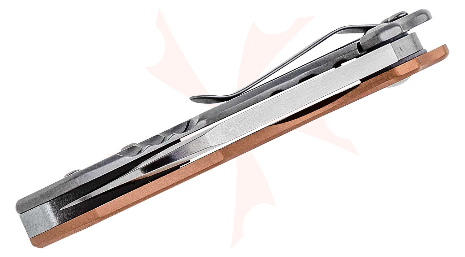 Columbia River CRKT 5311CU Jesper Voxnaes Pilar Copper Folding Knife 2.382"